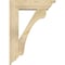 Ekena Millwork Legacy Traditional Rough Sawn Bracket w/ Offset Brace, Douglas Fir, 6"W x 20"D x 28"H BKT0604X20X28LEC01RDF - alternate 4